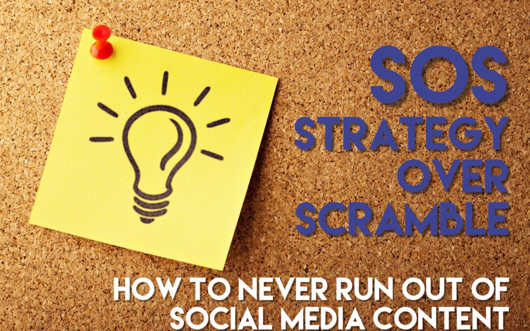 How To Never Run Out of Social Media Content